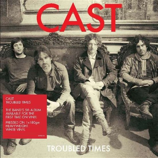 Cover for Cast · Troubled Times (LP) [Coloured edition] (2019)