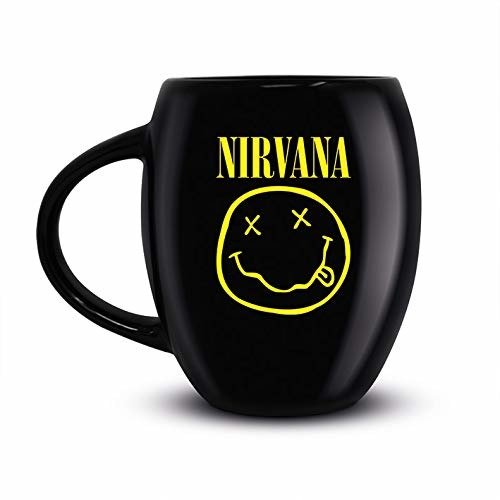Nirvana (Smiley) Oval Mug - Nirvana - Produtos - NIRVANA - 5050574256667 - 