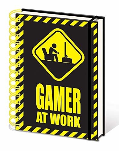 Cover for A5 Notebooks · A5 Gamer At Work (MERCH) (2019)