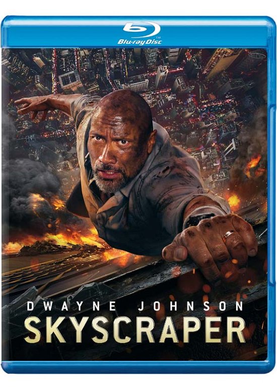 Cover for Skyscraper (3D Blu-ray + Blu-ray + DC) (Region Free - NO RETURNS) · Skyscraper 3D + 2D (Blu-ray) (2018)