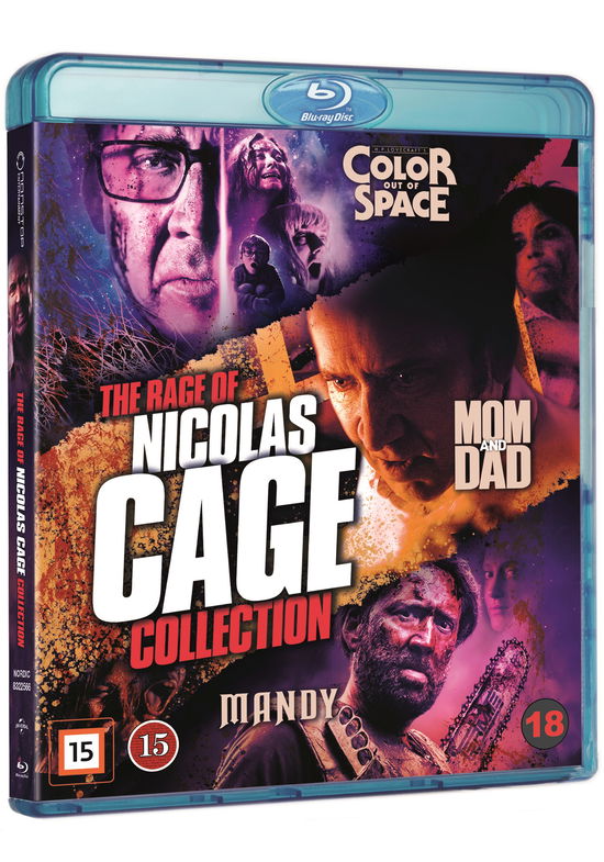 Cover for The Rage of Nicolas Cage Collection (Blu-Ray) (2020)