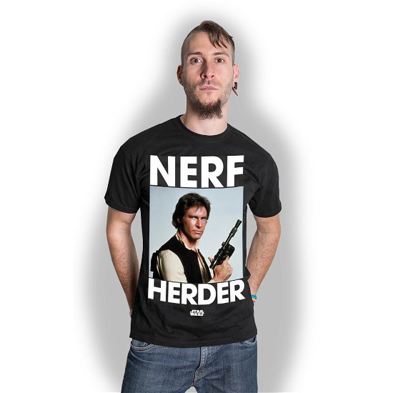 Cover for Star Wars · Star Wars Unisex T-Shirt: Nerf Herder (Bekleidung) [size S] [Black - Unisex edition] (2015)