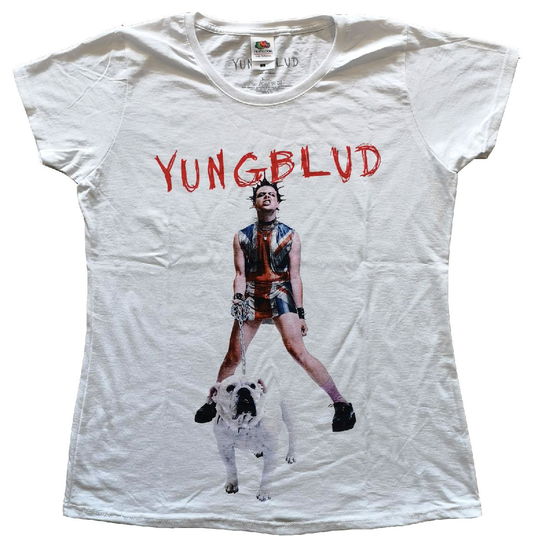 Yungblud Ladies T-Shirt: Strawberry Lipstick - Yungblud - Koopwaar -  - 5056368679667 - 