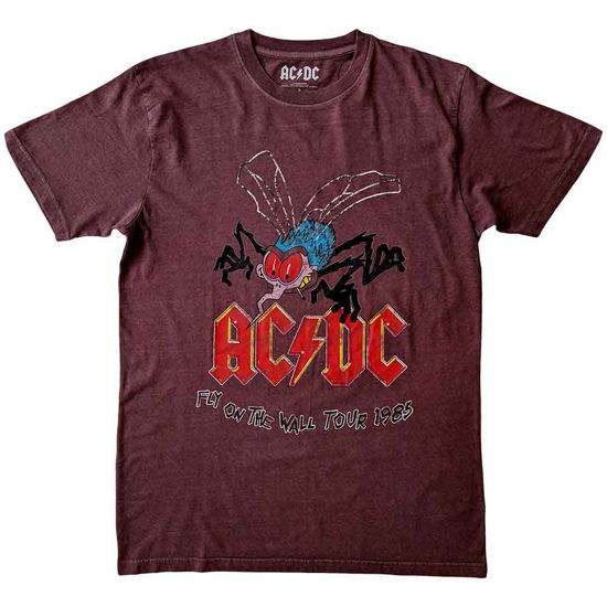 AC/DC Unisex T-Shirt: Fly On The Wall Tour - AC/DC - Merchandise -  - 5056561070667 - 