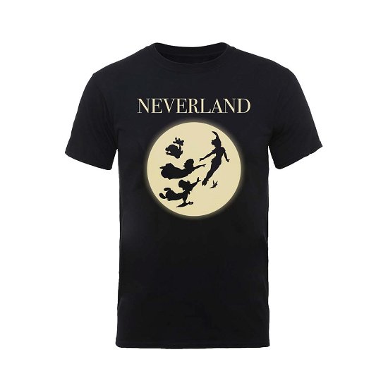 Cover for Disney · Peter Pan Moon Silhouettes (T-shirt) [size S] [Black edition] (2017)