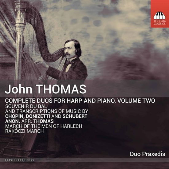 Thomas: Complete Duos for Harp & Piano Vol. 2 - Duo Praxedis - Music - TOCCATA - 5060113445667 - June 2, 2023