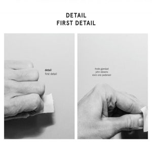 First Detail - Detail - Música - RUNE GRAMMOFON - 7033660031667 - 3 de março de 2015