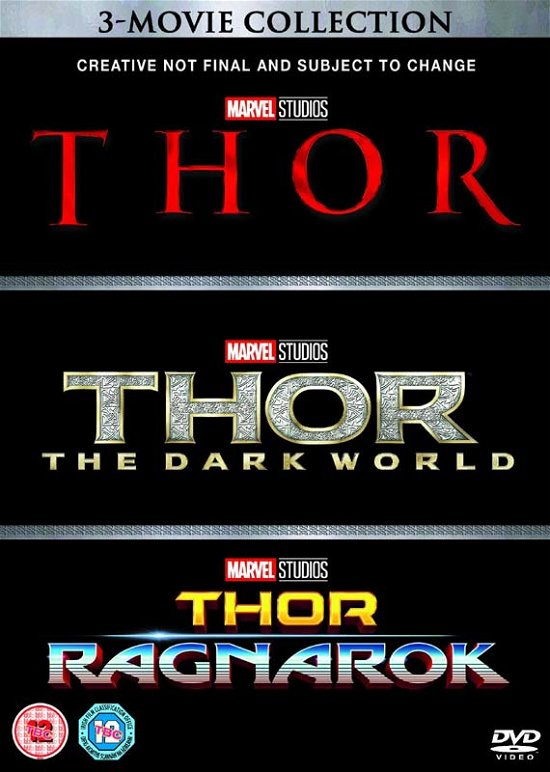 Cover for Thor 1-3 (DVD) (2018)
