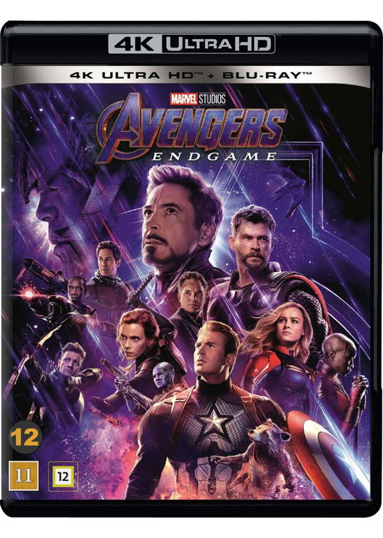 Cover for The Avengers · Avengers: Endgame (4K Ultra HD/BD) [4K edition] (2019)