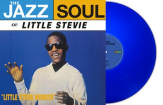 Cover for Stevie Wonder · The Jazz Soul Of Little Stevie (Blue Vinyl) (LP) (2023)