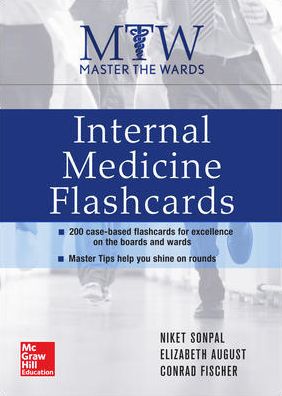 Cover for Fischer, Conrad, MD · Master the Wards: Internal Medicine Flashcards (Taschenbuch) (2015)