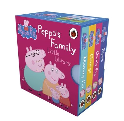 Cover for Peppa Pig · Peppa Pig: Peppa's Family Little Library (Tavlebog) (2020)