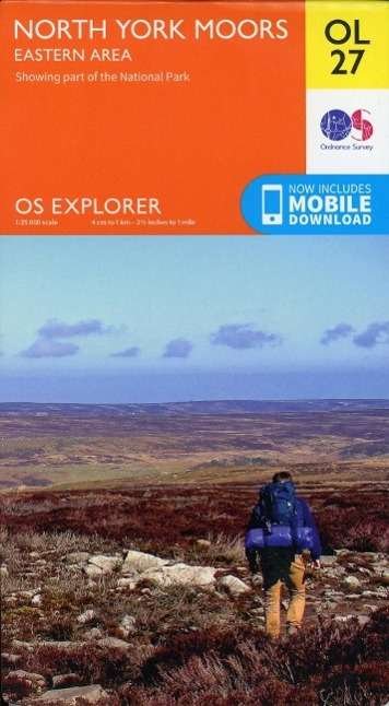 Cover for Ordnance Survey · North York Moors - Eastern Area - OS Explorer Map (Map) [May 2015 edition] (2015)
