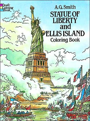 Cover for A. G. Smith · Statue of Liberty and Ellis Island Colouring Book - Dover History Coloring Book (MERCH) (2003)