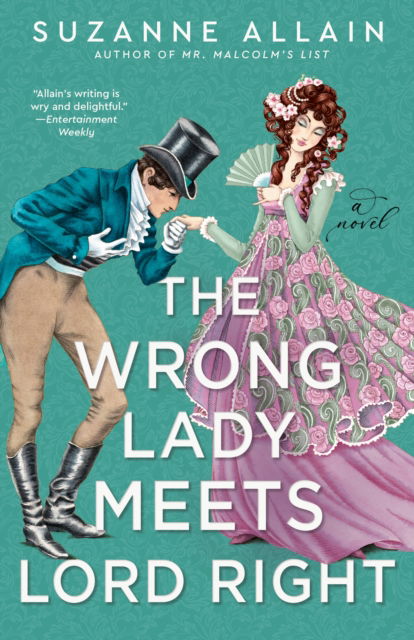 Cover for Suzanne Allain · The Wrong Lady Meets Lord Right (Paperback Book) (2024)