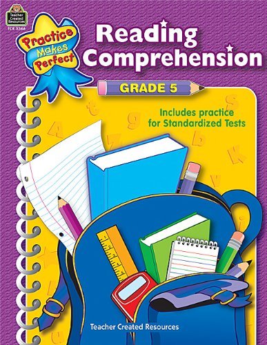 Cover for Teacher Created Resources Staff · Reading Comprehension Grade 5 (Practice Makes Perfect (Teacher Created Materials)) (Paperback Bog) (2003)