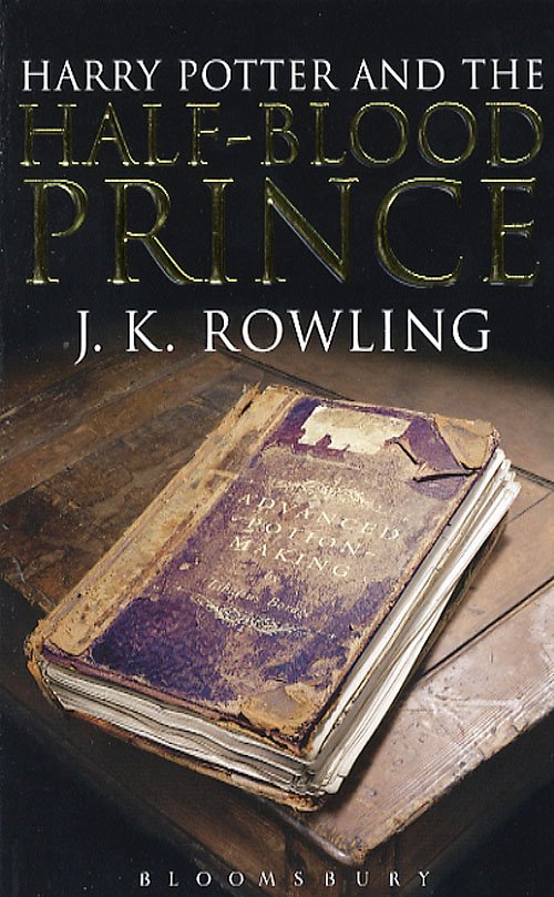Cover for J.K. Rowling · Harry Potter and the half-blood prince adult (Paperback Book) [1st edition] (2006)
