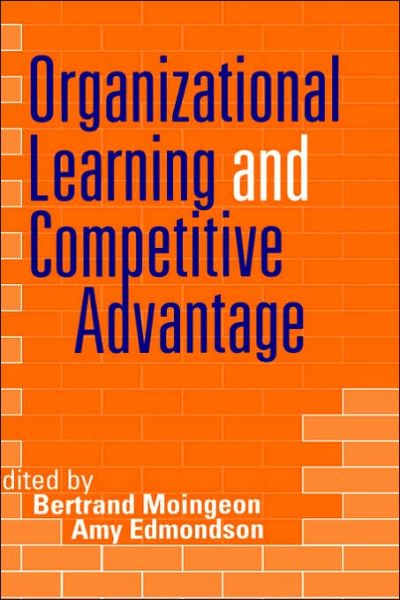 Cover for Amy Edmondson · Organizational Learning and Competitive Advantage (Innbunden bok) (1996)