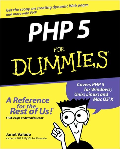 Cover for Janet Valade · PHP 5 For Dummies (Paperback Book) (2004)