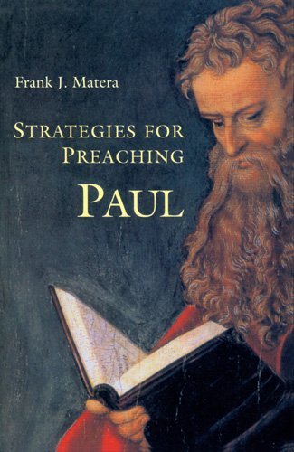 Cover for Frank J. Matera · Strategies for Preaching Paul (Paperback Book) [First edition] (2001)