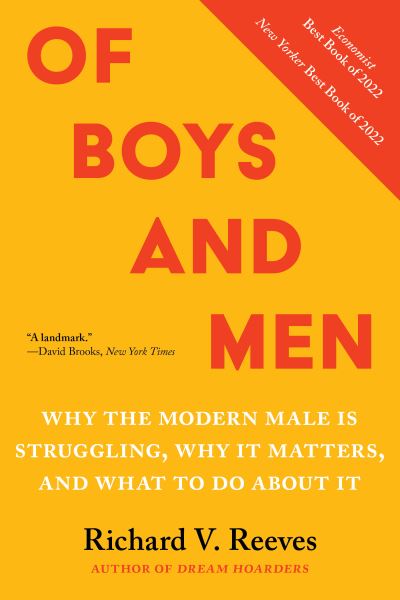 Cover for Richard Reeves · Of Boys and Men (Book) (2024)