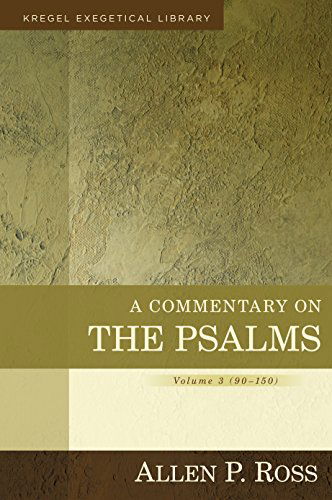 Cover for Alan Ross · A Commentary on the Psalms (Hardcover Book) (2016)