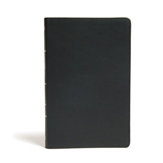 Cover for Holman Bible Publishers · KJV Ultrathin Reference Bible, Black Genuine Leather (Leather Book) (2020)