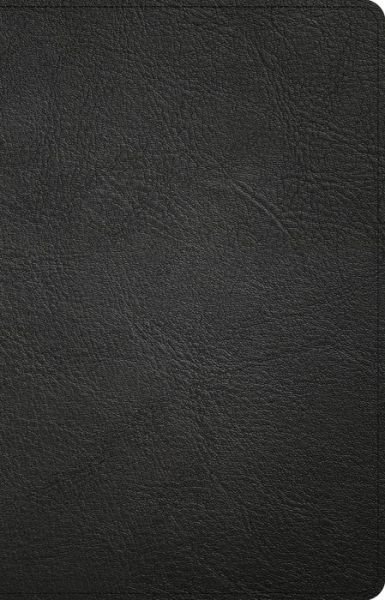 Cover for Holman Bible Publishers · NASB Large Print Personal Size Reference Bible, Black Genuine Leather Indexed (Bok) (2022)