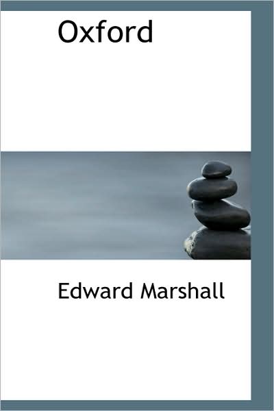 Cover for Edward Marshall · Oxford (Paperback Book) (2009)