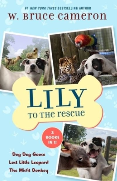 Lily to the Rescue Bind-Up Books 4-6: Dog Dog Goose, Lost Little Leopard, and The Misfit Donkey - Lily to the Rescue! - W. Bruce Cameron - Bøker - Tor Publishing Group - 9781250867667 - 25. juli 2023