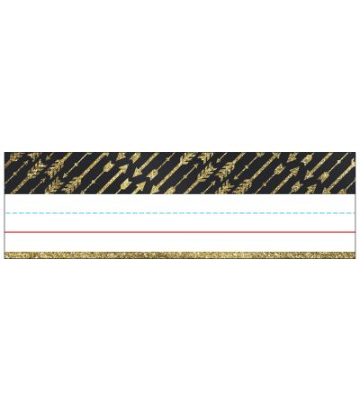 Sparkle and Shine Gold Glitter Arrows Nameplates - Carson-Dellosa Publishing - Other - Carson Dellosa Education - 9781483843667 - March 15, 2018