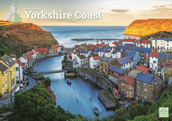 Cover for Carousel Calendars · Yorkshire Coast A4 Calendar 2025 (Paperback Book) (2024)