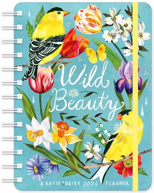 Cover for Katie Daisy · Katie Daisy Weekly Planner 2024 : Wild Beauty (Oracle cards) (2023)