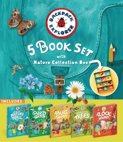 Cover for Editors of Storey Publishing · Backpack Explorer 5-Book Set with Nature Collection Box (Hardcover Book) (2023)