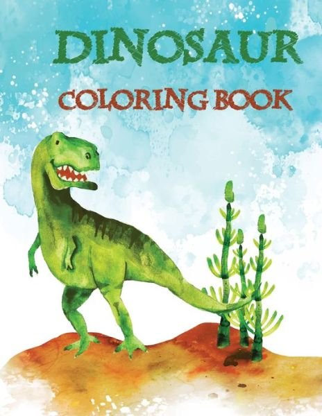 Cover for Fs Design · Dinosaur Coloring Book (Paperback Bog) (2019)