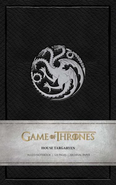 Game of Thrones: House Targaryen Ruled Notebook - Ruled Notebook - Insight Editions - Bøger - Insight Editions - 9781683836667 - 12. marts 2019