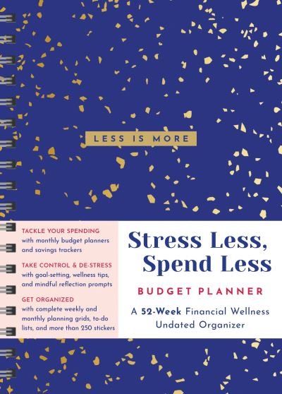 Cover for Sourcebooks · Stress Less, Spend Less Budget Planner: A 52-Week Financial Wellness Undated Organizer (Kalender) (2021)