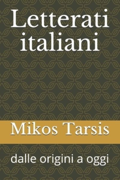 Cover for Mikos Tarsis · Letterati italiani (Paperback Book) (2018)