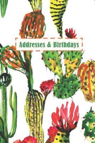 Cover for Andante Press · Addresses &amp; Birthdays (Paperback Book) (2019)