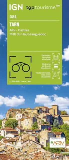 Tarn - Albi Castres PNR Haut-Languedoc - TOP 100 -  - Books - Institut Geographique National - 9782758555667 - March 25, 2024