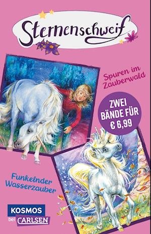 Cover for Linda Chapman · Sternenschweif: Doppelband  Enthält die Bände: Spuren im Zauberwald / Funkelnder Wasserzauber (Bog) (2022)
