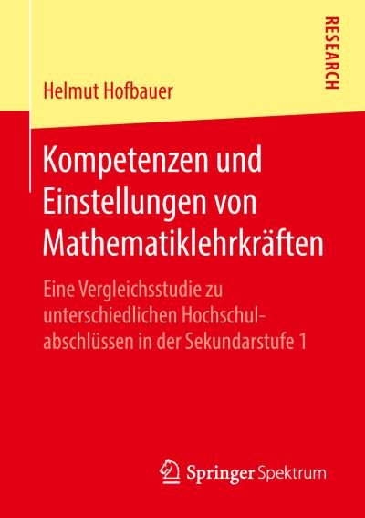 Cover for Hofbauer · Kompetenzen und Einstellungen (Bog) (2018)