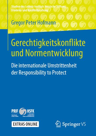Cover for Hofmann · Gerechtigkeitskonflikte und Nor (Book) (2019)