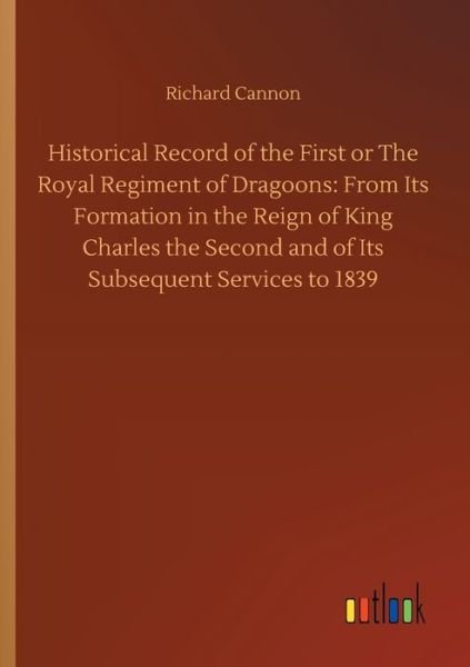 Cover for Cannon · Historical Record of the First o (Bog) (2019)
