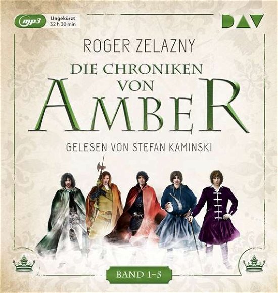 Die Chroniken von Amber. Band 1-5 - Zelazny Roger - Musik - Der Audio Verlag - 9783742403667 - 9. marts 2018