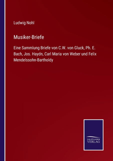 Cover for Ludwig Nohl · Musiker-Briefe (Pocketbok) (2021)