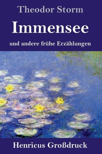 Cover for Theodor Storm · Immensee (Grossdruck) (Inbunden Bok) (2019)