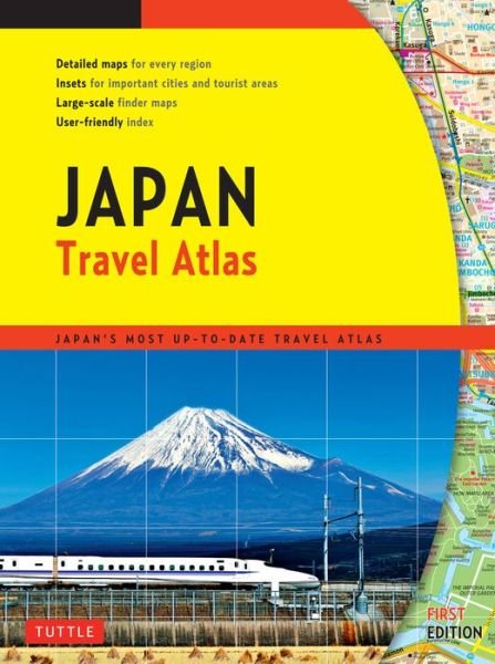 Cover for Tuttle Publishing · Japan Travel Atlas (Paperback Book) (2014)