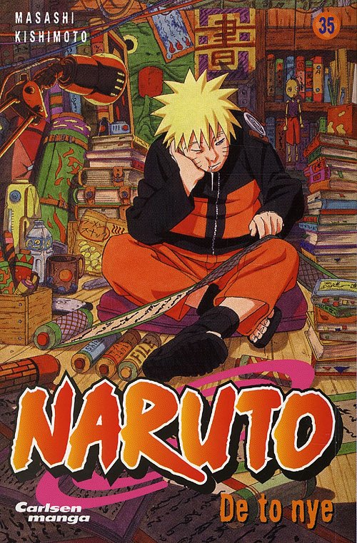 Cover for Masashi Kishimoto · Naruto, 35: Naruto 35: De to nye (Taschenbuch) [1. Ausgabe] (2010)