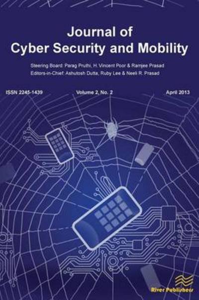 Cover for Shweta Jain · Journal of Cyber Security and Mobility 2-2 (Taschenbuch) (2013)